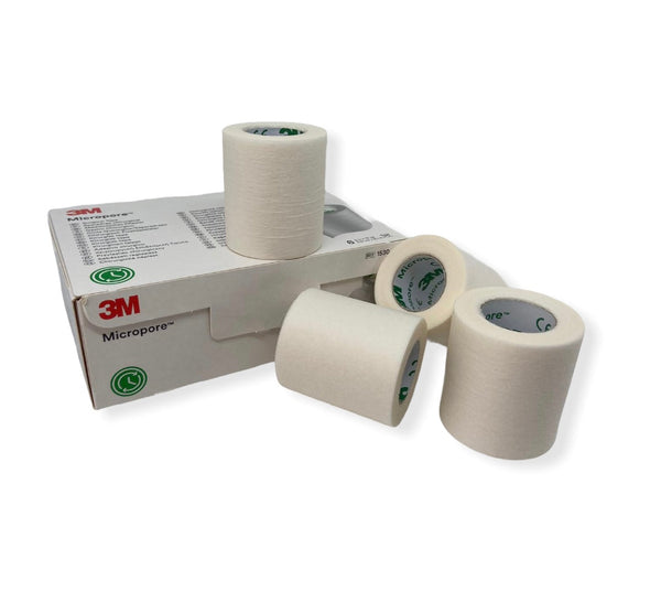 3M Micropore Medical Tape Lashes Dressings First Aid – Apex Hygiene