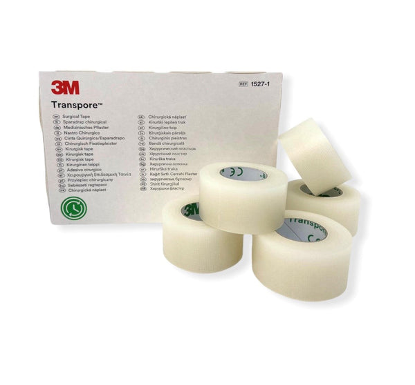 3M Micropore Hypoallergenic Surgical Tape 2.5cm x 9.1m - Dressings, First  Aid